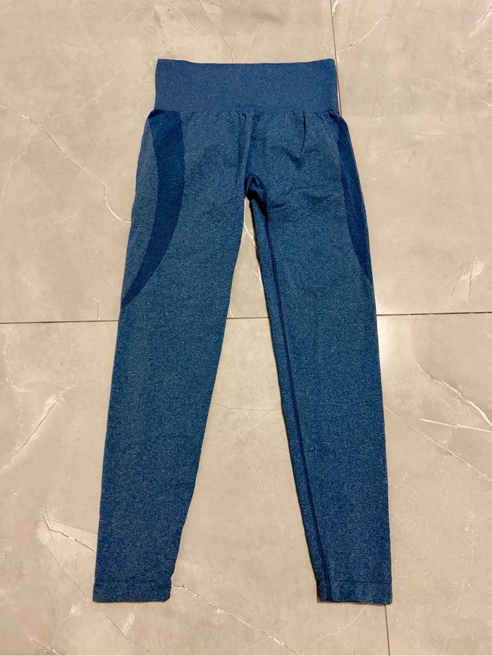 NVGTN Deep Blue Seam Detail Leggings